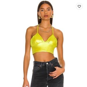 Superdown Eva Ruched Cami Top